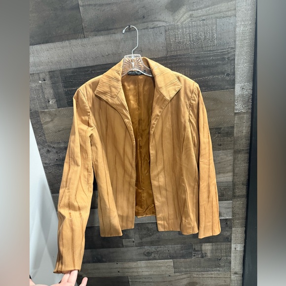 Lafayette 148 New York Jackets & Blazers - Lafayette 148 | Suede Open Leather Jacket